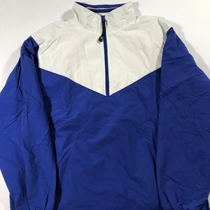 Vintage Color Block Windbreaker